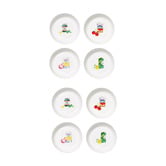 Porto 8 Piece Valentina 22cm Porcelain Pasta Bowl Set