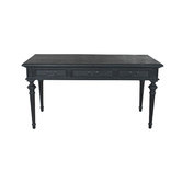 Hamilton Furniture Phillip Scott Oak Desk Black
