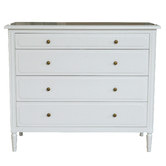 Hamilton Furniture White Emma Dresser