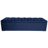 Hamilton Furniture Large Chelsea Linen Storage Ottoman