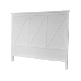 Hamilton Furniture White Aston Wooden Headboard