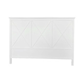 Hamilton Furniture White Aston Wooden Headboard