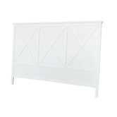 Hamilton Furniture White Aston Wooden Headboard