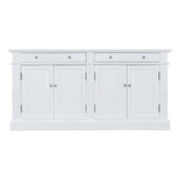 Hamilton Furniture White Ashton Wooden Sideboard