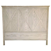 Hamilton Furniture Weathered Oak Aston Wooden Headboard