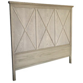 Hamilton Furniture Weathered Oak Aston Wooden Headboard