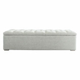 Hamilton Furniture Large Chelsea Linen Storage Ottoman