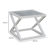 Hamilton Furniture Lorelia Birchwood Side Table