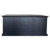 Hamilton Furniture Bettina 7 Drawer Oak Wood Executive Desk