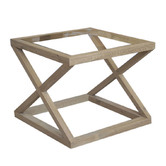 Hamilton Furniture Lorelia Oak Wood Side Table