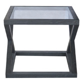 Hamilton Furniture Black Lorelia Side Table