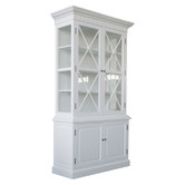 Hamilton Furniture White Bettina Display Cabinet