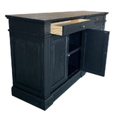 Hamilton Furniture Black Colton 4 Door Sideboard