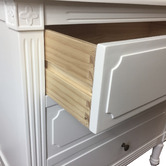 Hamilton Furniture White Blaise 3 Drawer Chest
