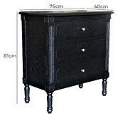 Hamilton Furniture Blaise 3 Drawer Chest