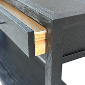 Hamilton Furniture French Oak Wood Console Table