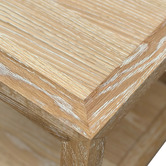 Hamilton Furniture French Oak Wood Side Table