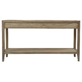 Hamilton Furniture French Oak Wood Console Table