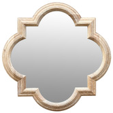 Hamilton Furniture Amal Mirror White Washed