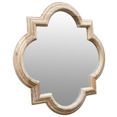 Hamilton Furniture Amal Mirror White Washed