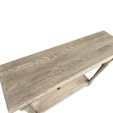 Hamilton Furniture Weathered Oak Sampson Console