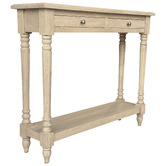 Hamilton Furniture Weathered Oak Sampson Console