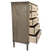 Hamilton Furniture Weathered Oak Parker Narrow Dresser