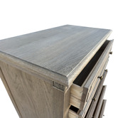 Hamilton Furniture Weathered Oak Parker Narrow Dresser