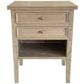 Hamilton Furniture Partrack Side Table Weathered Oak