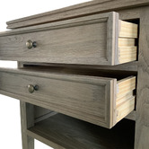 Hamilton Furniture Partrack Side Table Weathered Oak