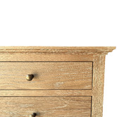 Hamilton Furniture Hendry Oak Wood Bedside Table