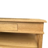 Hamilton Furniture Embrace Rectangular Oak Wood Coffee Table