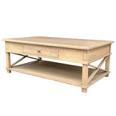 Hamilton Furniture Embrace Oak Wood Coffee Table