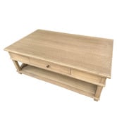 Hamilton Furniture Embrace Rectangular Oak Wood Coffee Table