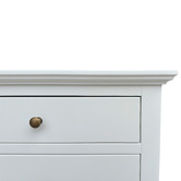 Hamilton Furniture White Athan Side Table