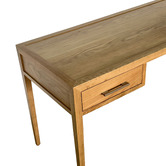 Hamilton Furniture French Oak Wood Console Table