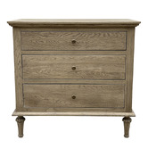 Hamilton Furniture Thornton Oak Wood Bedside Table