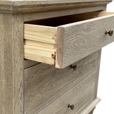 Hamilton Furniture Thornton Oak Wood Bedside Table