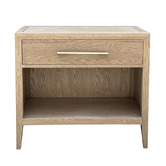 Hamilton Furniture Rowan II Oak Wood Bedside Table