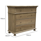 Hamilton Furniture Nabi 4 Drawer Chest