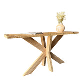 Hamilton Furniture Drei Oak Wood Console Table
