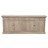 Hamilton Furniture Denise 4 Door Oak Wood Sideboard