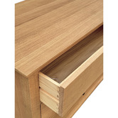 Hamilton Furniture Ady Oak Wood 6 Drawer Chest