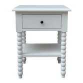 Hamilton Furniture White Dwayne Bedside Table