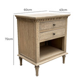 Hamilton Furniture Mavis Bedside Table