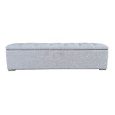 Hamilton Furniture Large Chelsea Linen Storage Ottoman