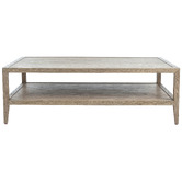 Hamilton Furniture French Oak Wood Coffee Table
