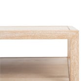 Hamilton Furniture Rectangular French Oak Wood Coffee Table
