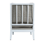 Hamilton Furniture White Bobbin Armchair