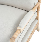 Hamilton Furniture White Washed Allie Armchair